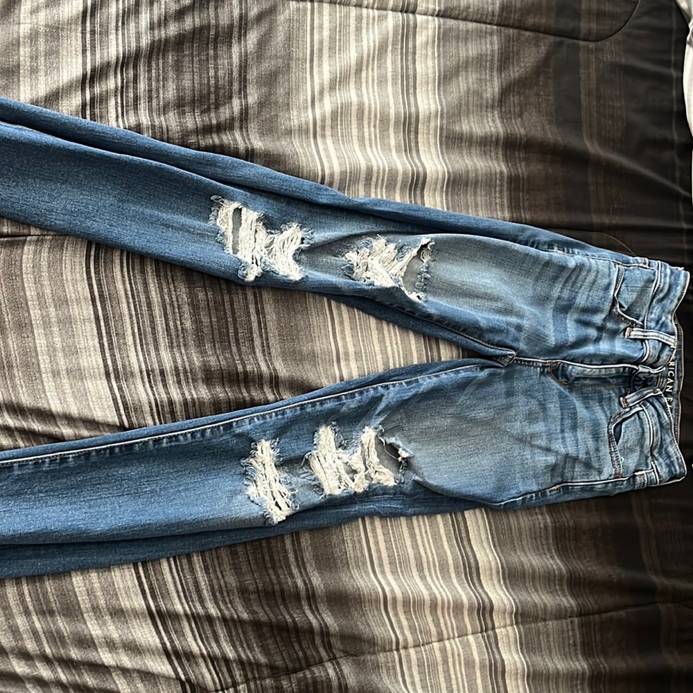 American eagle skinny jean size 0
